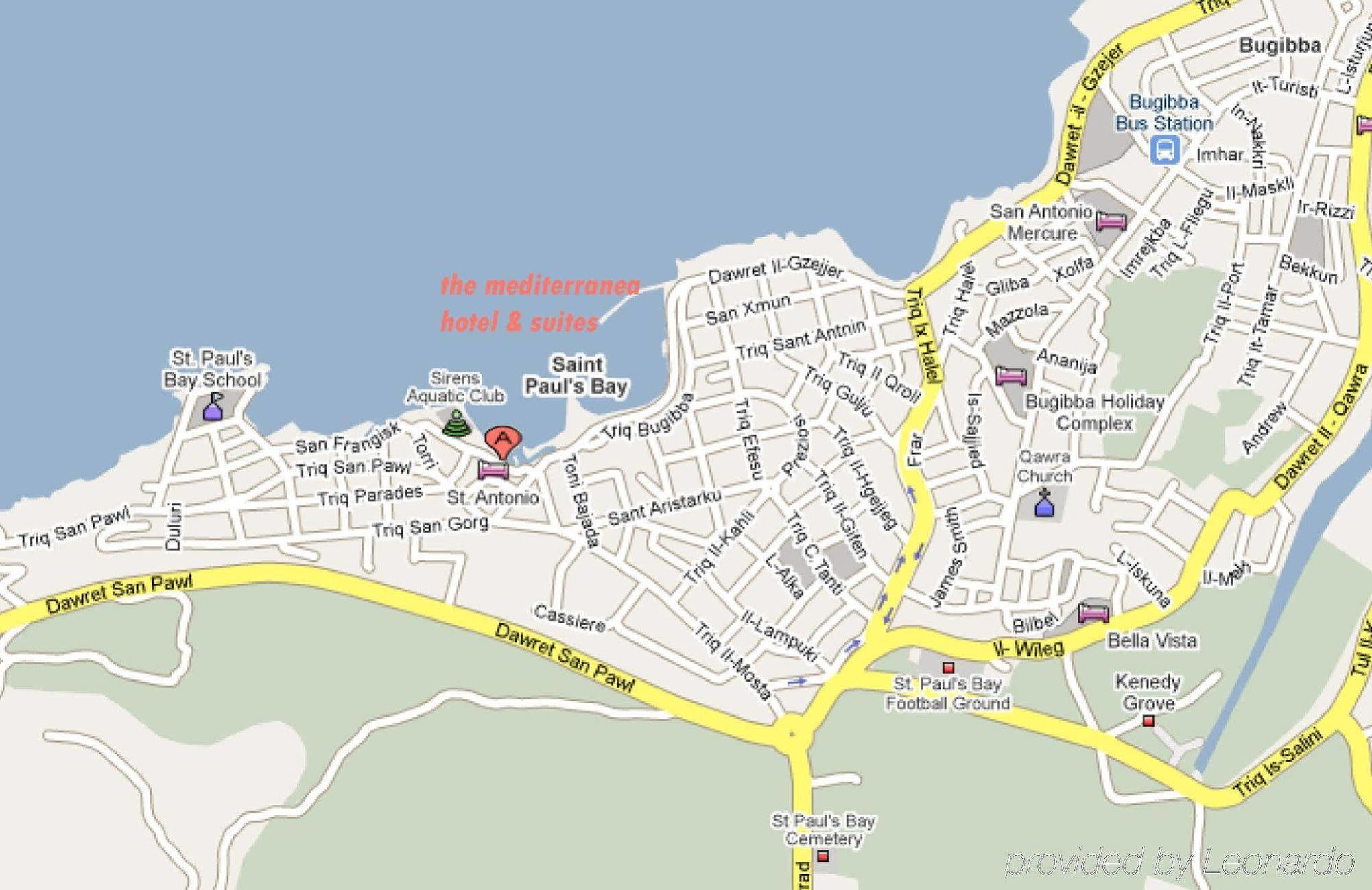 The Mediterranea Hotel & Suites St. Paul's Bay Exterior foto